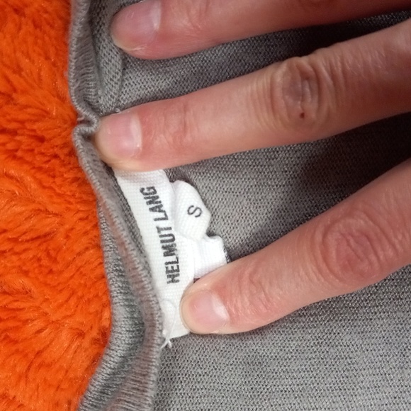 Helmut Lang cotton blend slouchy sweater - Picture 2 of 6